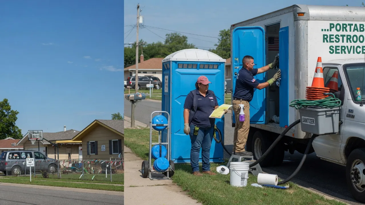 Portable Toilet Rental in Kincaid, IL near me